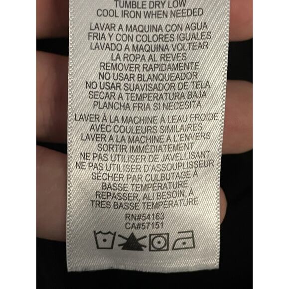 Calvin Klein Performance Leggings Womens Small Black Stretch High Rise Athletic - Picture 8 of 9